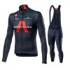 Set Fietsshirt Lange Mouw + Lange Koersbroek 2021 Ineos Grenadiers N001